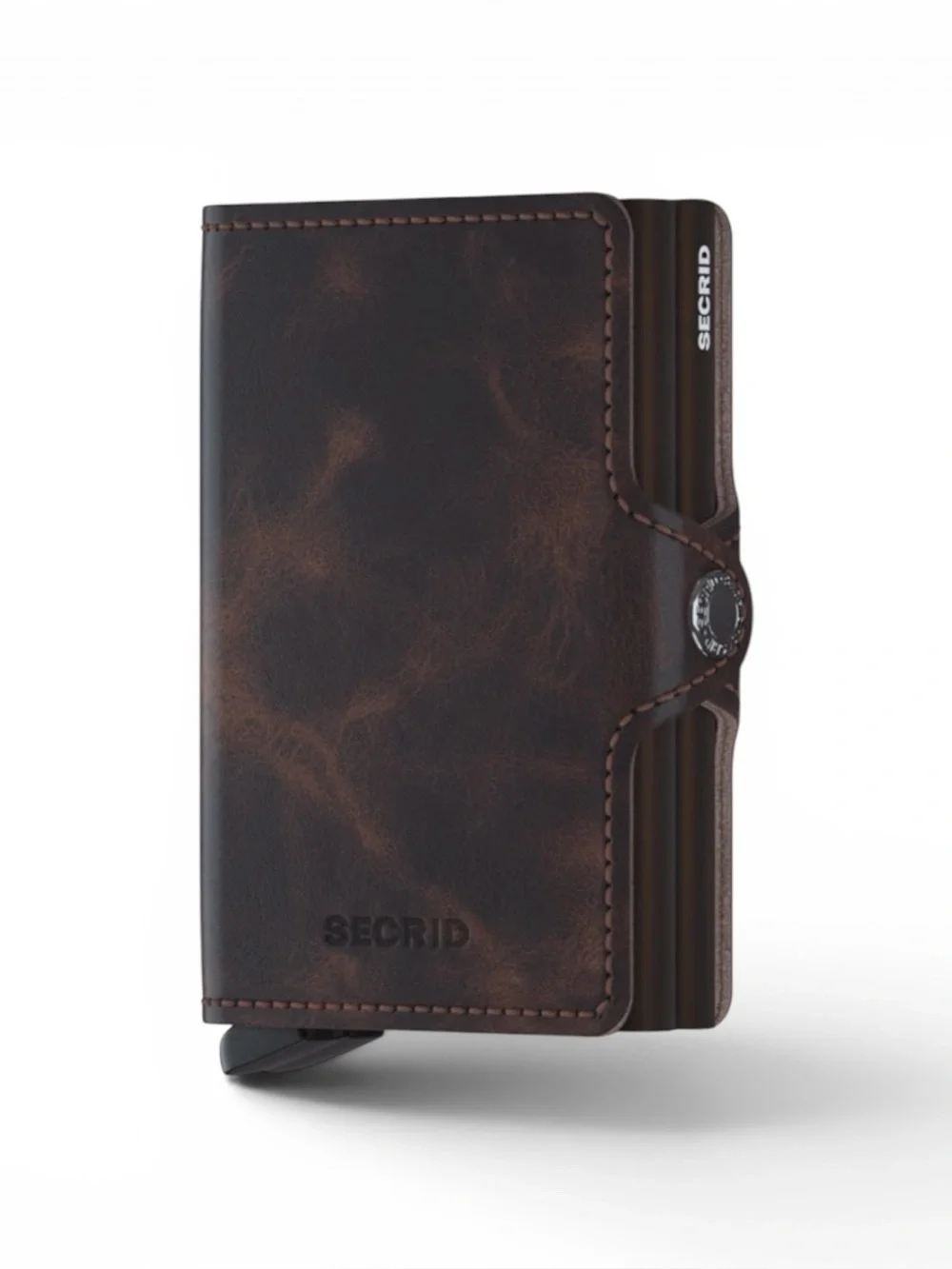 Secrid Twinwallet Vinatge Leather - chocolate - like new